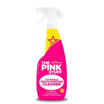 Stardrops - The Pink Stuff - Multi-Purpose Spray and Cream Cleaner Bundle (1 Multi-Purpose Spray, 1 Cream Cleaner)