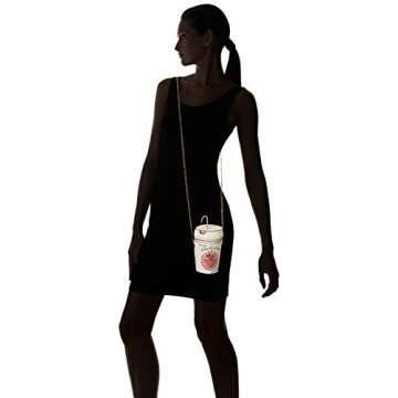 Betsey Johnson Gingerbread Latte Bag, White, One Size