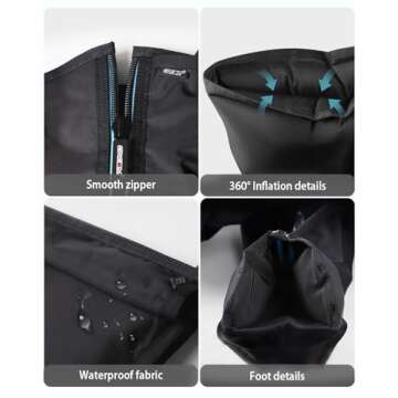 CINCOM Leg Massager for Circulation and Pain Relief, Air Compression Leg Massager for Foot and Leg Helpful for Lymphedema Edema Restless and Relaxation Birthday Gifts for Women Men