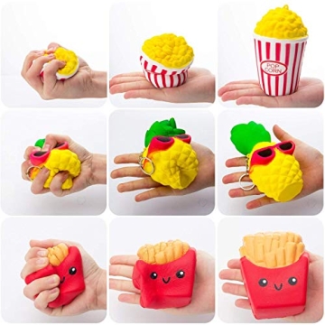 R.HORSE Cute Kawaii Squishy Toys Set - 7 Pack