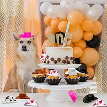 30PCS Mini Cowboy Cowgirl Hats for Creative Fun