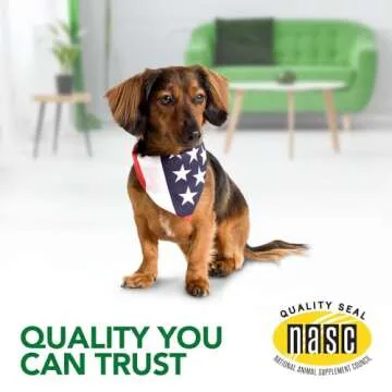 Vet’s Best Aches + Pains Dog Supplement - Vet Formulated for Dog Occasional Discomfort and Hip and Joint Support - 50 Chewable Tablets(Pack of 1)