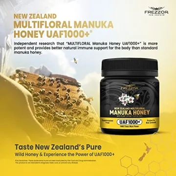 FREZZOR Premium New Zealand Manuka Honey with Antioxidants
