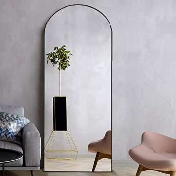 NeuType Arched Full Length Mirror for Elegant Spaces
