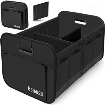 Homeve Car Trunk Organizer with Reinforced Handles