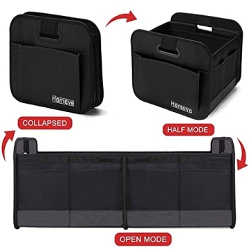 Homeve Car Trunk Organizer with Reinforced Handles