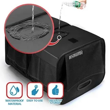 Homeve Car Trunk Organizer with Reinforced Handles