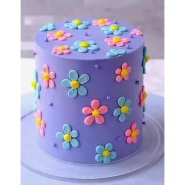 Crafare 8x6Inch Art Cake Dummy Round for Crafts 2pcs 8 Inch Round Cake Dummy for Cake DIY Projects Wedding Holiday Christmas Crafts Making and School Modeling