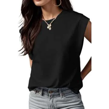 GRECERELLE Women's Summer Cap Sleeve Tank Tops for 2025