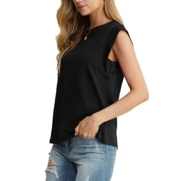 GRECERELLE Women's Summer Cap Sleeve Tank Tops for 2025