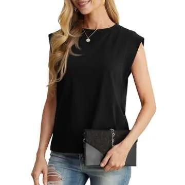 GRECERELLE Women's Summer Cap Sleeve Tank Tops for 2025