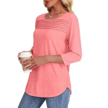Womens Tops Dressy Casual Spring Summer Fashion