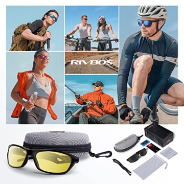 RIVBOS Polarized Sunglasses UV Protection Sports Accessories