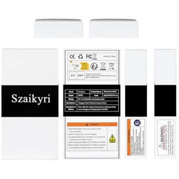 Elegant Szaikyri Classic Square Women Watch with Roman Numerals