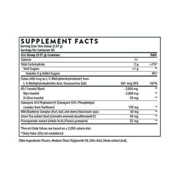 Thorne Ovarian Care - Women's Health - Inositol, CoQ10, Folate, and Polyphenols - Promote Healthy Ov...