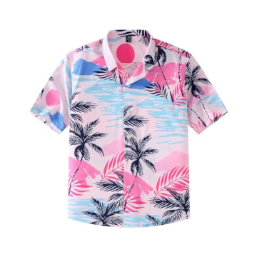 Stylish Siliteelon Hawaiian Shirts for Kids - Summer Fun Attire