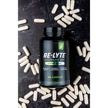 REDMOND Re-Lyte Energy Boost Capsules, 120 Count