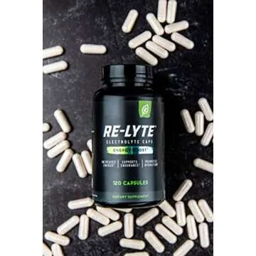 REDMOND Re-Lyte Energy Boost Capsules, 120 Count