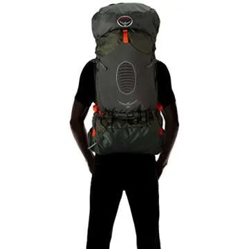 Osprey Men's Atmos AG 65 Backpack (2017 Model), Graphite Grey, Large