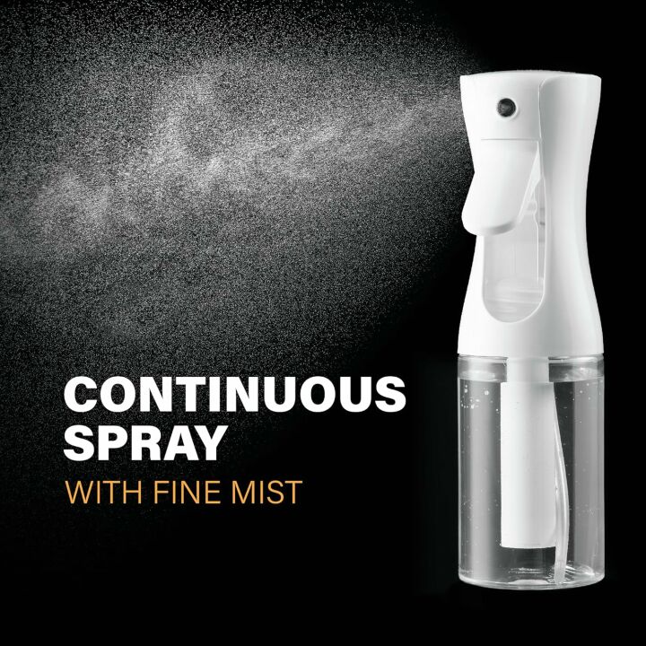 Continuous Spray Bottles - Hair and Cleaning Mist 2 Pack