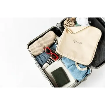 Two-Sided Travel Laundry Bag for Clean & Dirty Clothes