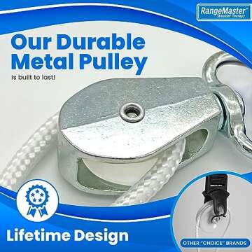 RangeMaster Shoulder Pulley for Rehabilitation and Mobility