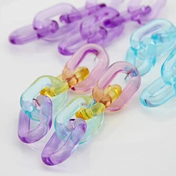 Vibrant T-ztoss Minimalist Paperclip Dangle Earrings