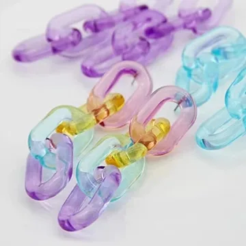 Vibrant T-ztoss Minimalist Paperclip Dangle Earrings