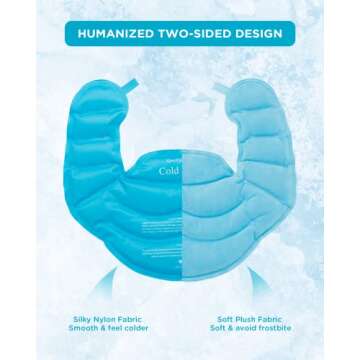 Comfytemp Ice Pack for Neck Shoulders - Reusable Cold Therapy