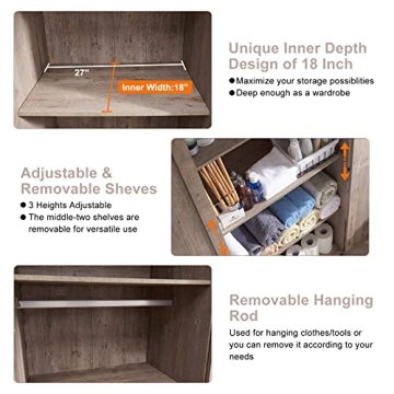 OKD Storage Cabinet 32'' for Stylish Home Organization