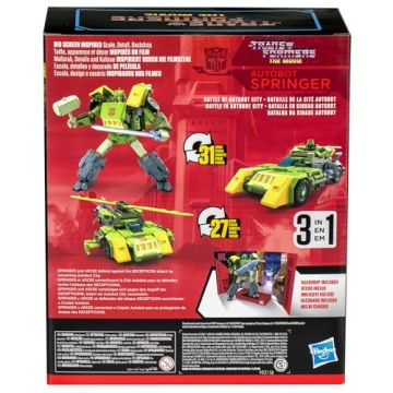 Transformers Studio Series 86-30 Springer 8.5-inch Toy