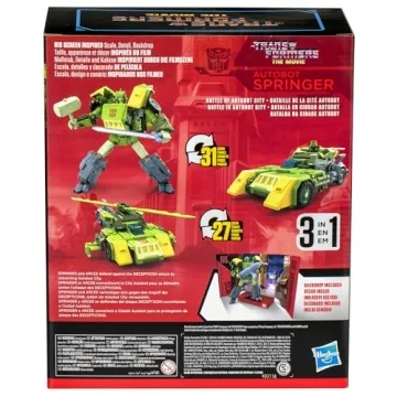 Transformers Studio Series 86-30 Springer 8.5-inch Toy