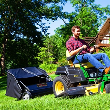 Brinly 42" Tow-Behind Lawn Sweeper USA-Made Universal Hitch