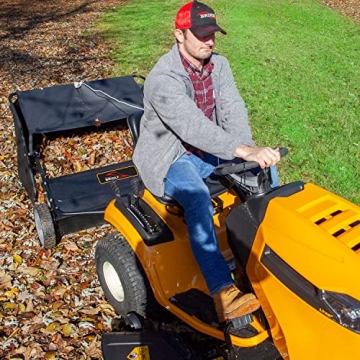 Brinly 42" Tow-Behind Lawn Sweeper USA-Made Universal Hitch