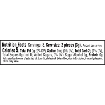 Trident White Peppermint Sugar Free Gum - 9 Packs