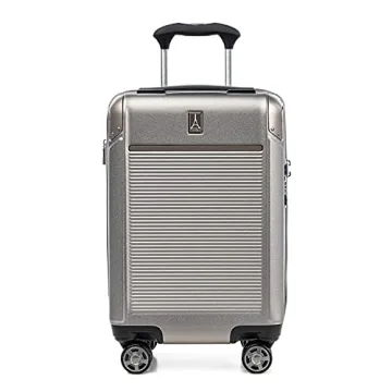 Travelpro Platinum Elite Hardside Expandable Carry on Luggage with USB Charging, 20-Inch Suitcase, M...