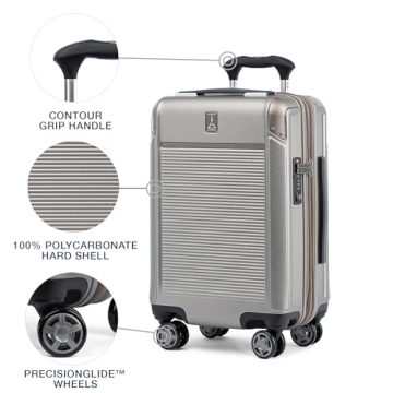 Travelpro Premium Carry-On Luggage with USB Ports