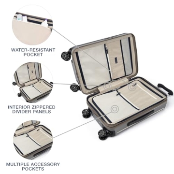 Travelpro Premium Carry-On Luggage with USB Ports