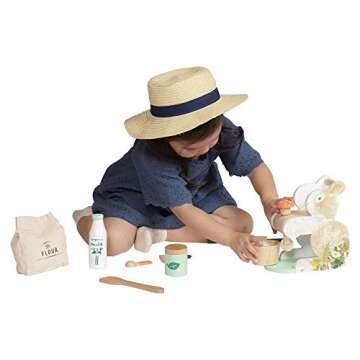 Shop Bunny Hop Mixer Wooden Play Kitchen Set for Kids