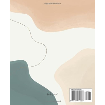 Boho Pastel College Notebook Stylish Functional for Notes