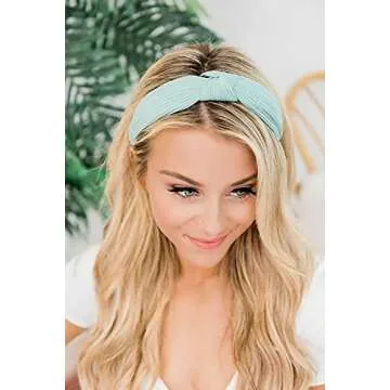 DRESHOW 8 Pack Knotted Headbands for Comfortable Style