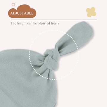 Newborn Cotton Beanies for Boys & Girls | 4-Pack