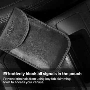 MONOJOY Faraday Bags Key Fob Protector: Faraday Bag Car Key Fob Signal Blocker RFID Key Fob Protector Faraday Key Fob