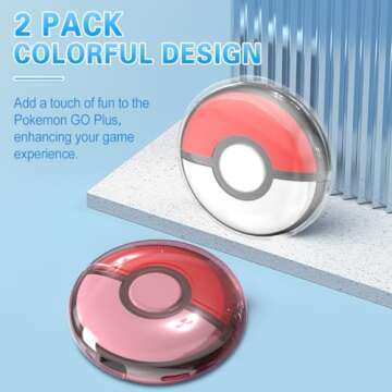 Protective Clear Case for Pokemon GO Plus Plus 2023