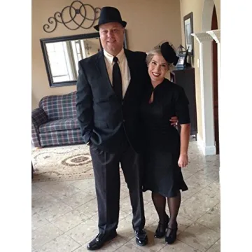 Aniwon Pillbox Hat Vintage Bow Fascinator for Women