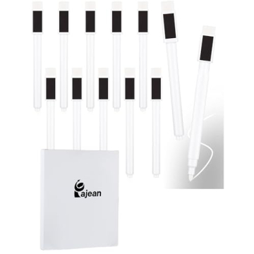 12 Pack Magnetic Dry Erase Markers with Eraser Caps
