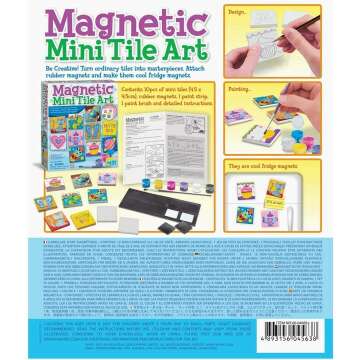 4M Magnetic Mini Tile Art Kit for Ages 8+