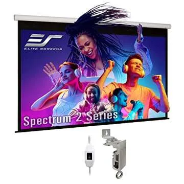 Elite Screens Spectrum2 110-inch Motorized Projection Screen