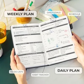 Clever Fox Daily Planner - Undated 6-Month Organizer