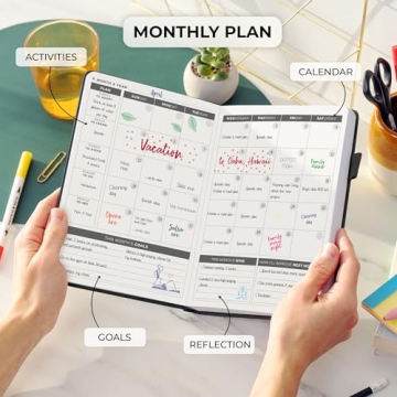 Clever Fox Daily Planner - Undated 6-Month Organizer